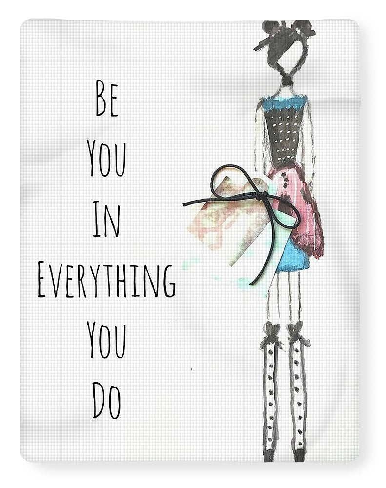 Barella Girl - Be You In Everything You Do - Blanket