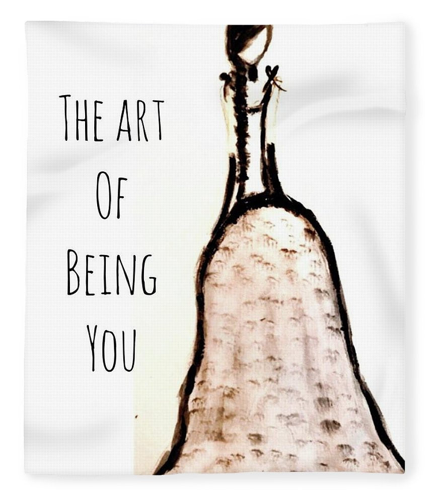 Barella Girl The Art Of Being You - Blanket