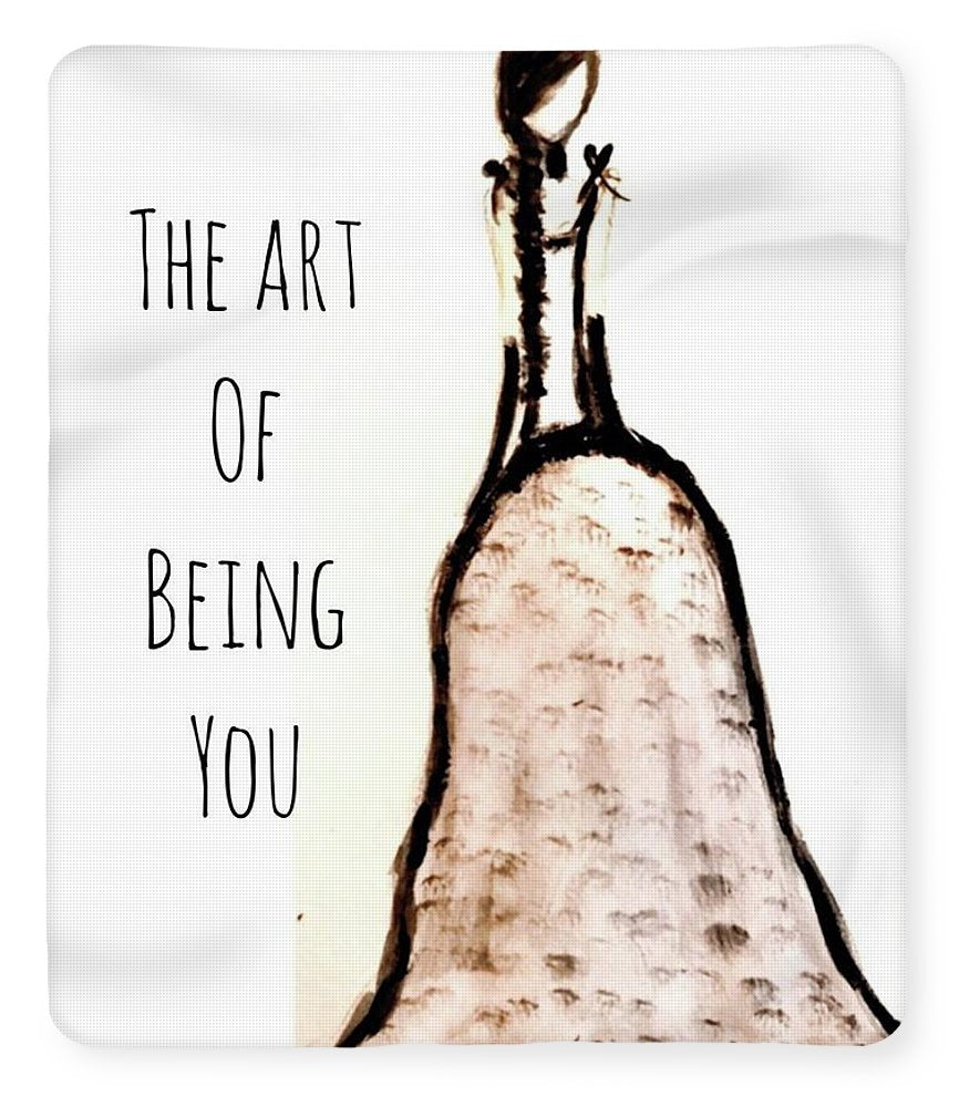 Barella Girl The Art Of Being You - Blanket